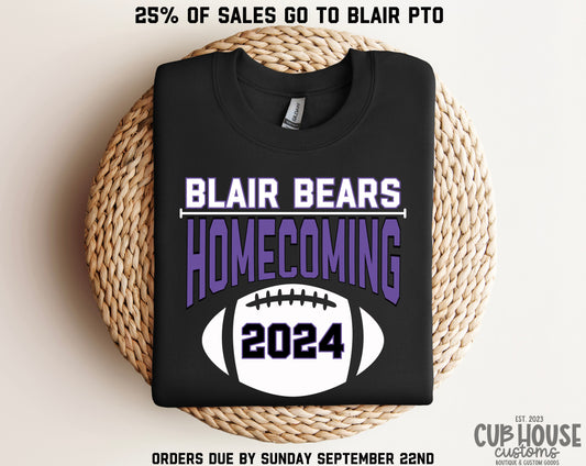 BLAIR HOMECOMING 2024 - BLACK