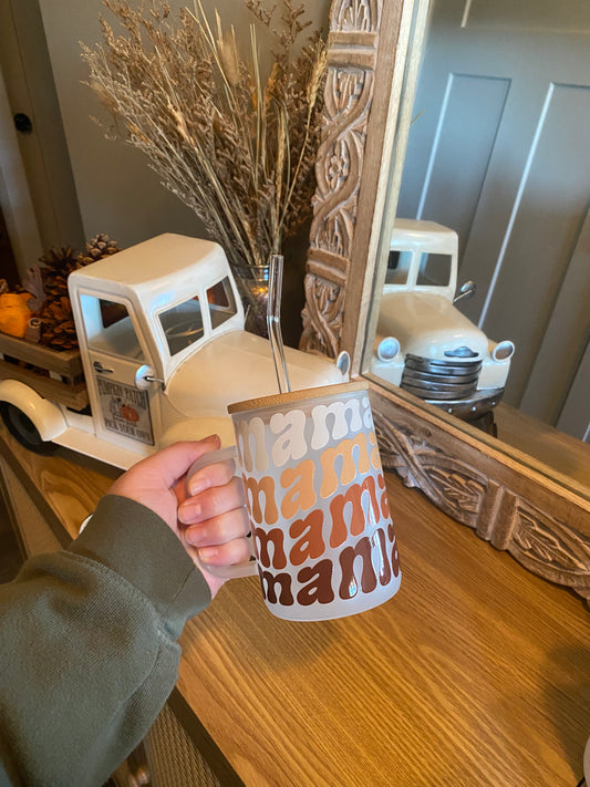 MAMA GLASS MUG