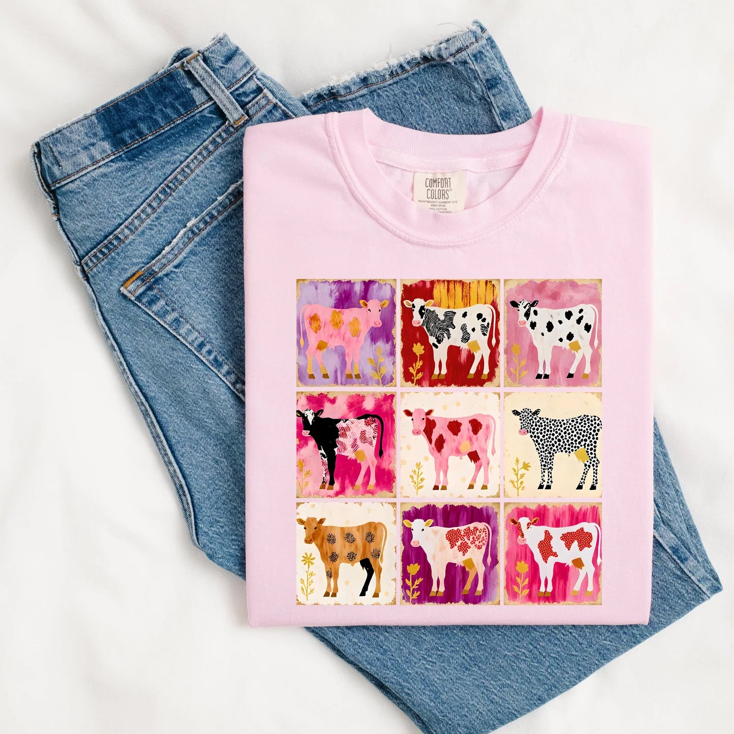 Western & Farm • Cow Collage