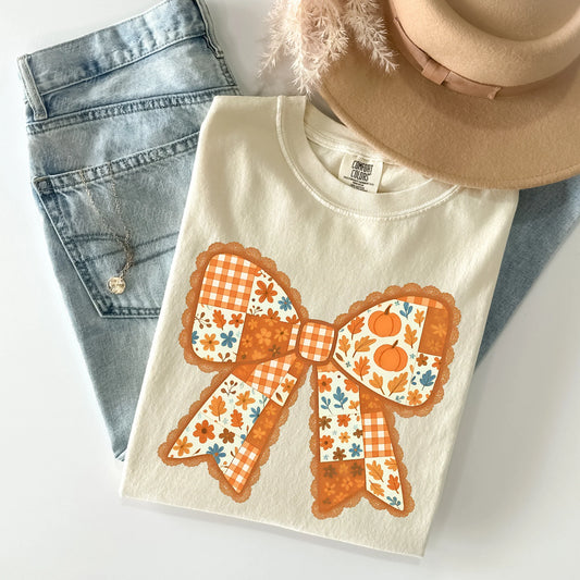 Halloween & Fall • Patchwork Bow
