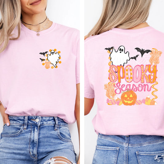 Halloween & Fall • Spooky Season Pocket & Full Back