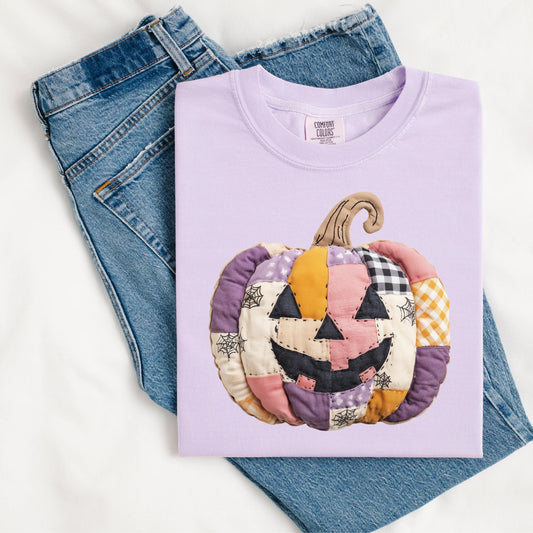 Halloween & Fall • Patchwork Jack-O'-Lantern