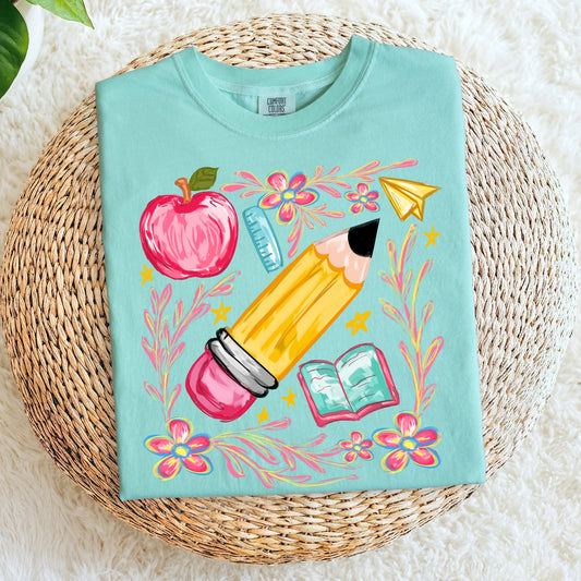 Teacher • Floral Collage