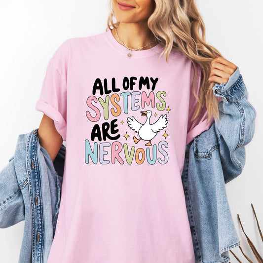 HUMOR & SARCASM • ALL OF MY SYSTEMS ARE NERVOUS