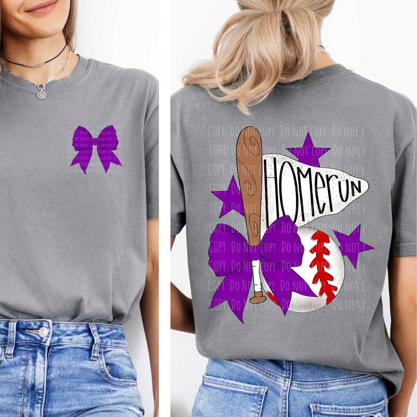 BASEBALL & SOFTBALL • BASEBALL HOME RUN PURPLE