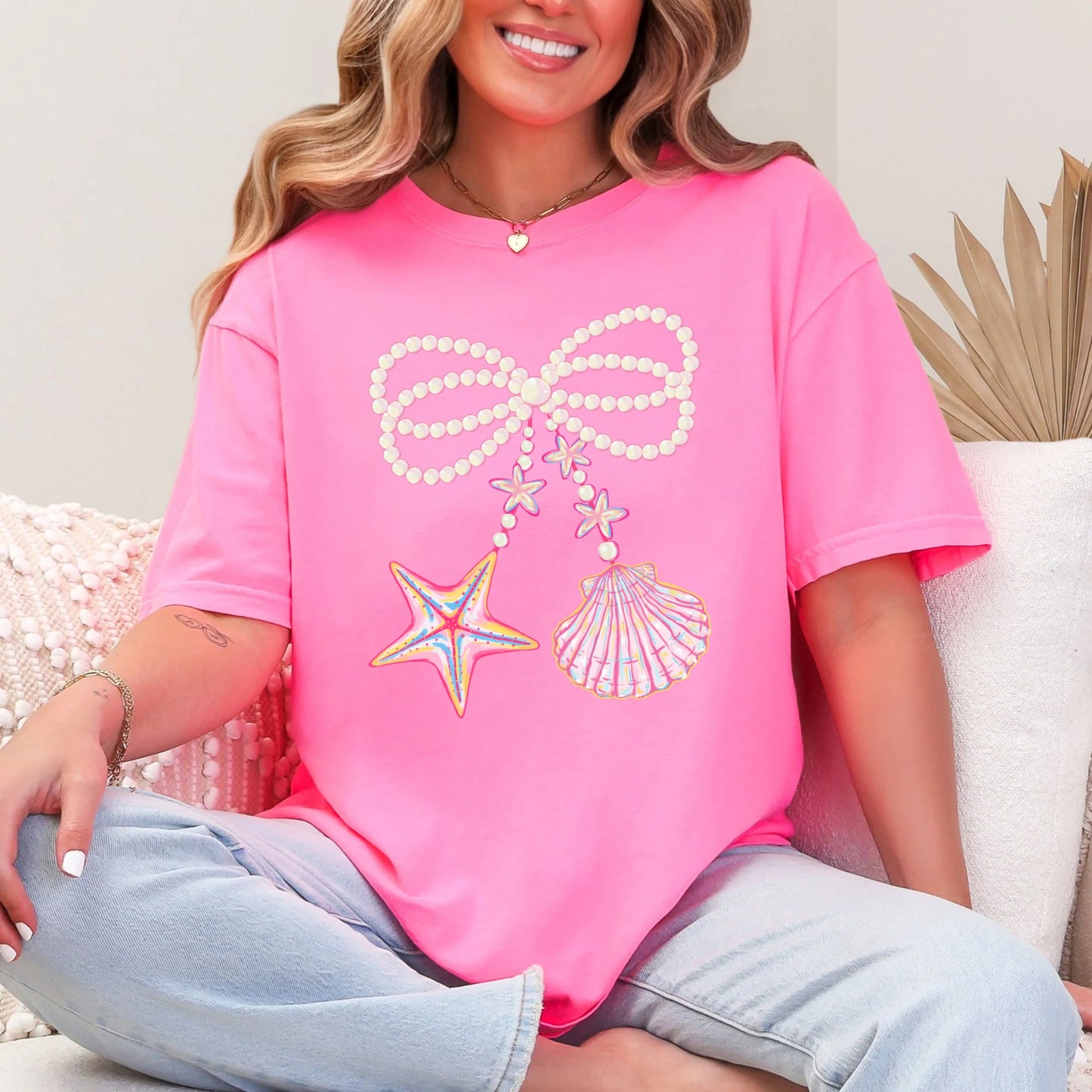 Summer • Seashell Bow