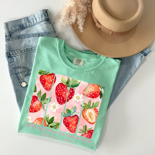 Summer • Strawberry Collage