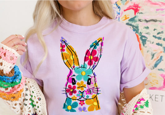 EASTER • FLORAL BUNNY