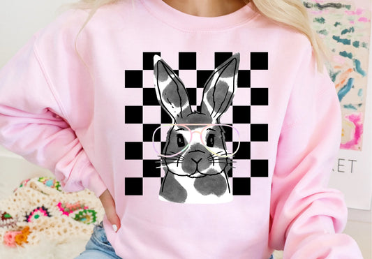 EASTER • CHECKERED BUNNY