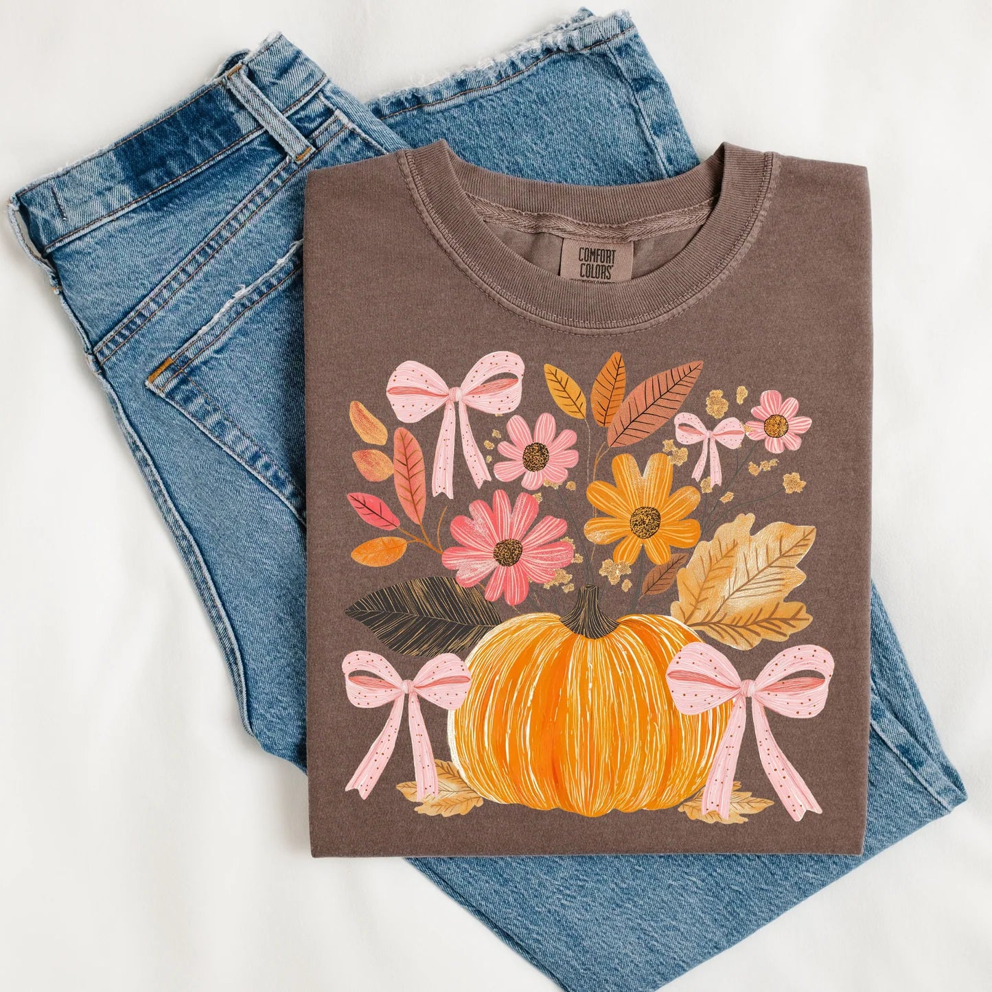 Fall • Floral Pumpkin