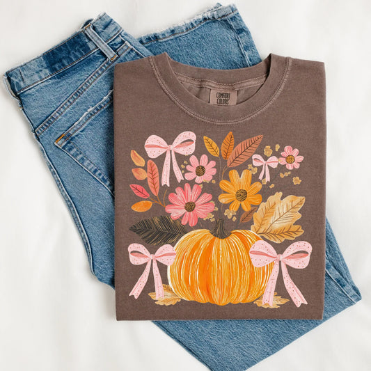 Fall • Floral Pumpkin