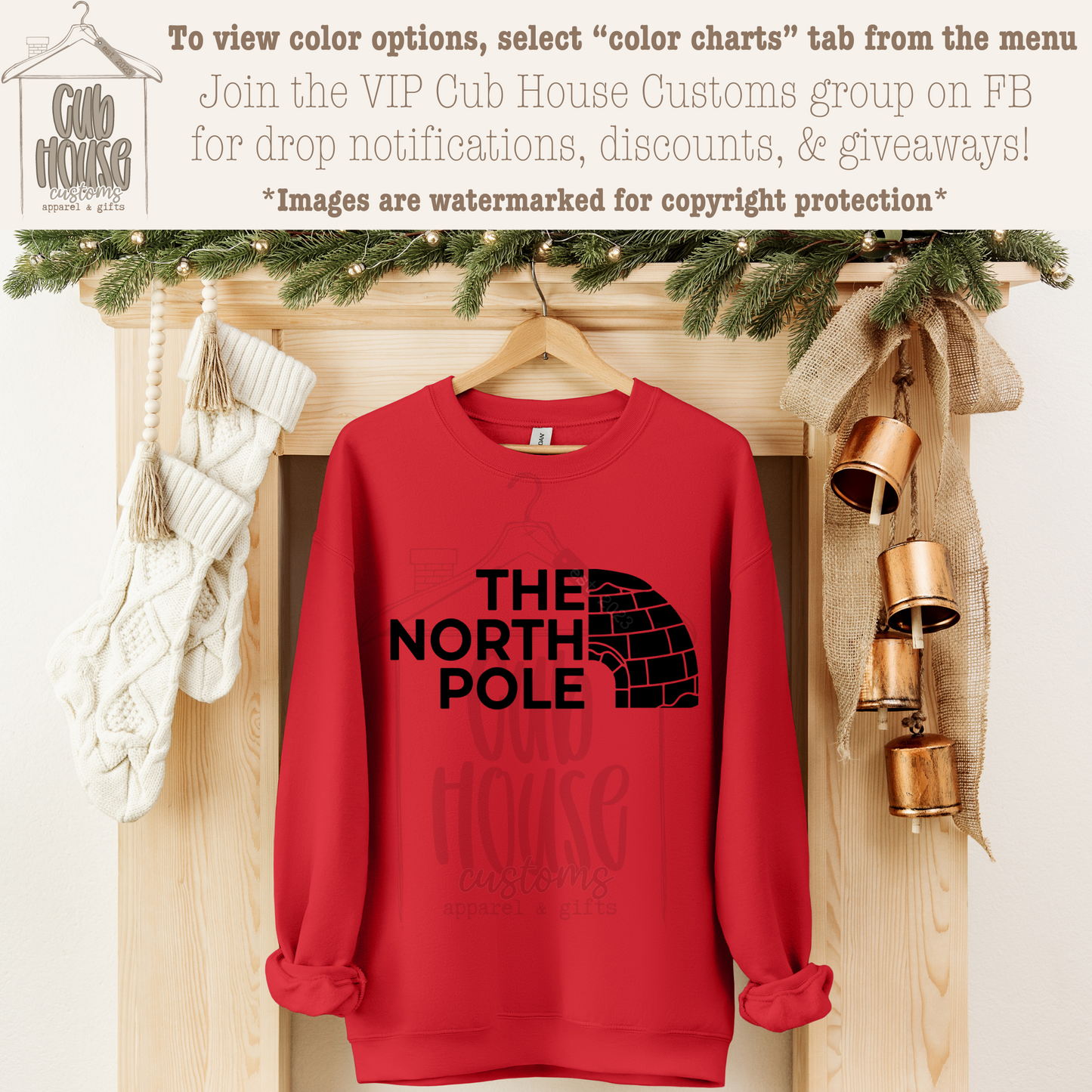 THE NORTH POLE - IGLOO - BLACK